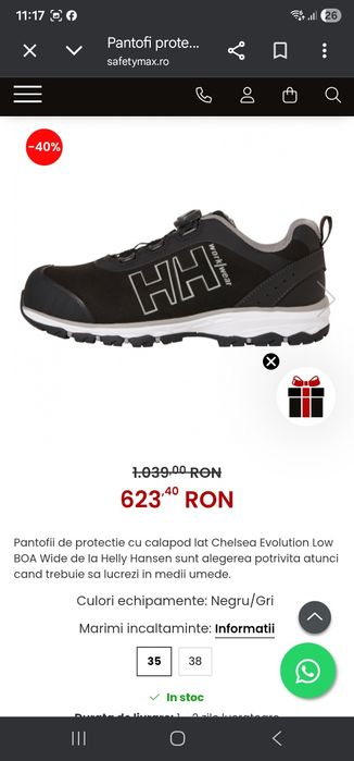 Papuci cu bombeu Helly Hansen