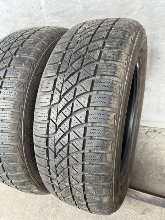 2 бр. всесезонни гуми 185/60/14 Hankook 7 mm DOT 4116