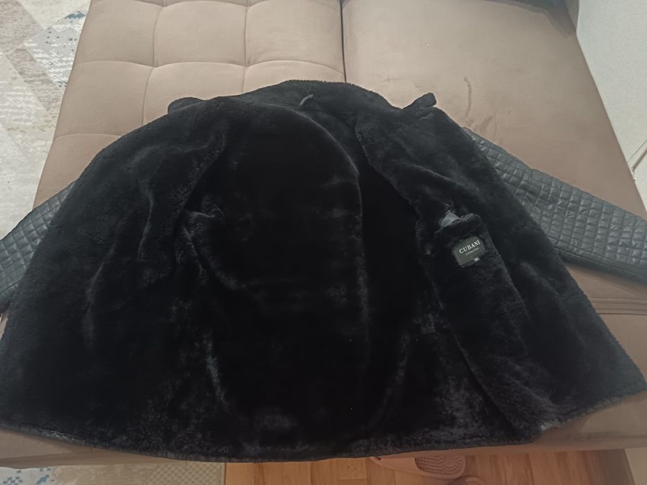 Мужская кожаная дубленкп