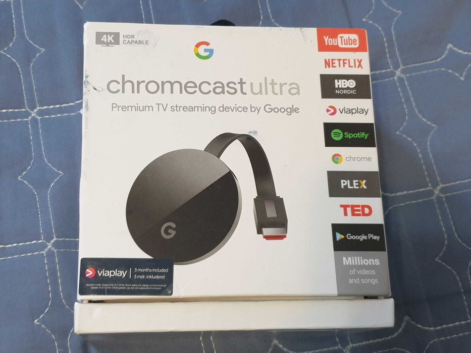 Chromecast ULTRA 4K Tv Streaming ca NOU