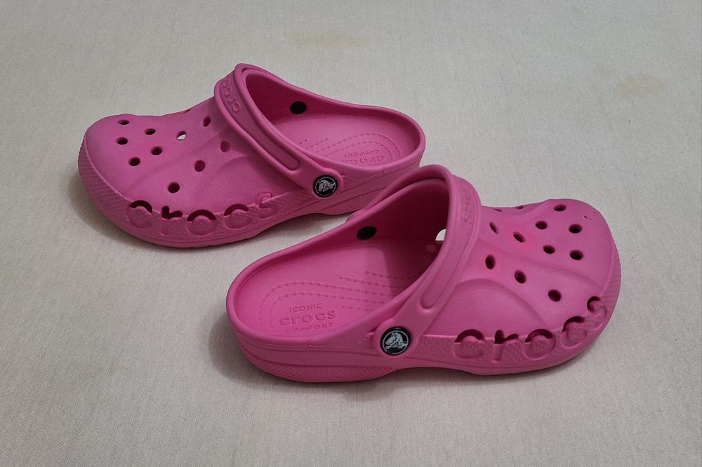Saboți CROCS Kids Baya Clog J3 sandale papuci flip-flop nr 34-35 EU
