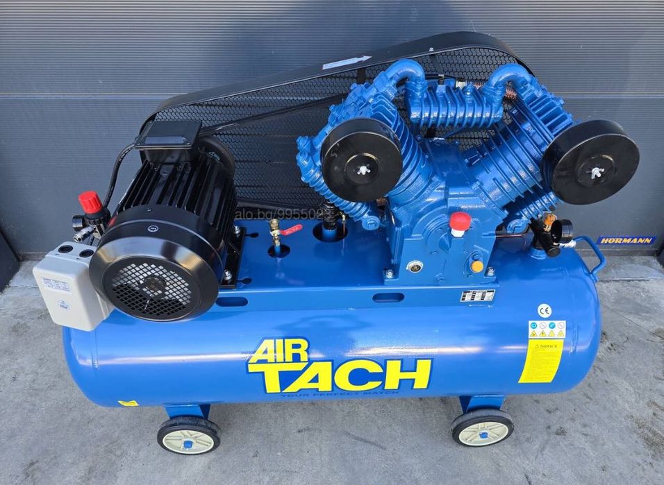 Компресор за въздух 300л.7.5 KW / 10 HР / 12.5 бара