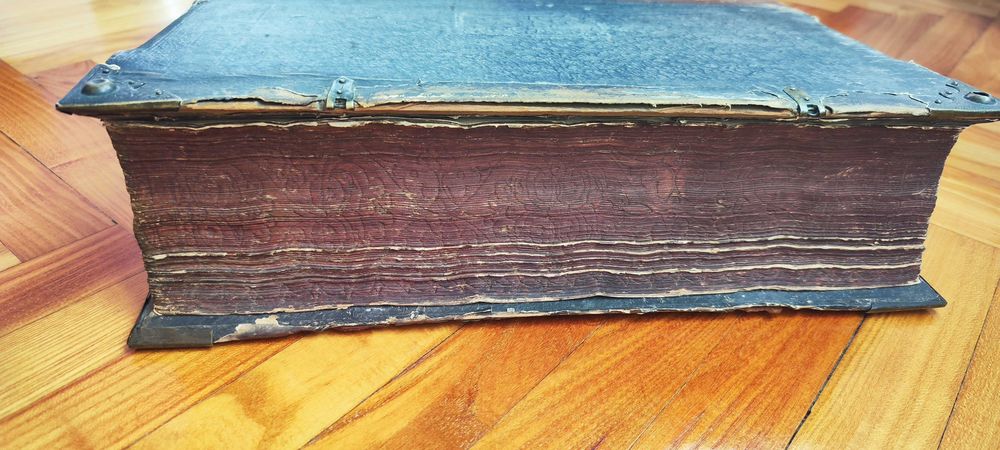 Изключително рядка Biblia Sacra на латински език 1603г