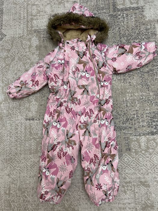 Детский зимний комбинезон размер 98 Huppa