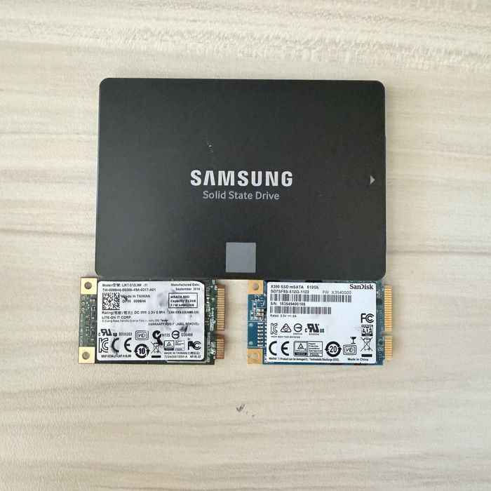 SSD mSATA 512GB/ Samsung EVO 850 SSD 2.5 500GB