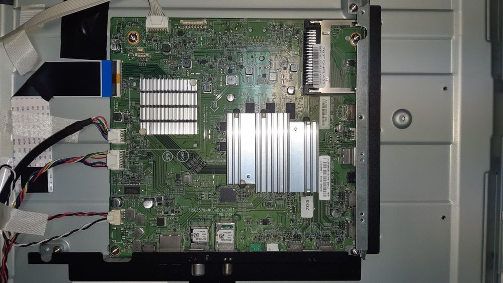 Placa de baza, T-CON, sursa alimentare TV Philips 55 "