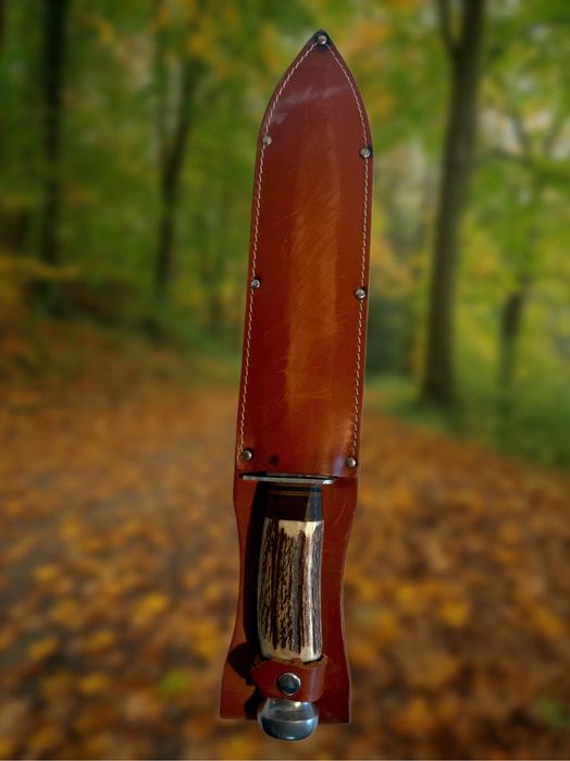 Cuțit Vânătoare / Colecție "Original Bowie" - Mâner Corn Cerb