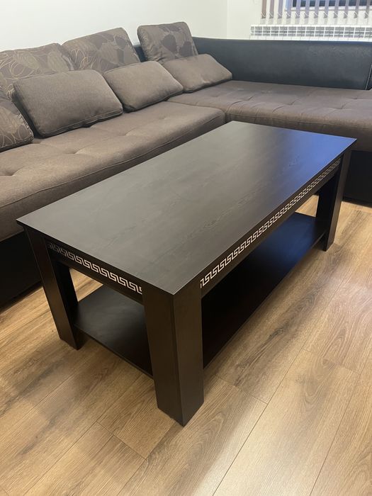 Холов Ъглов диван разтегаем и маса