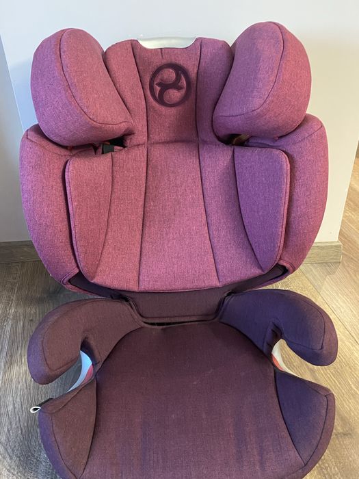 Детско столче за кола Cybex Q3 Fix-Plus (15-36кг.) бордо