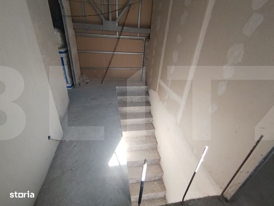Hala industriala noua, 300 mp utili +  curte betonata – Catamarasti