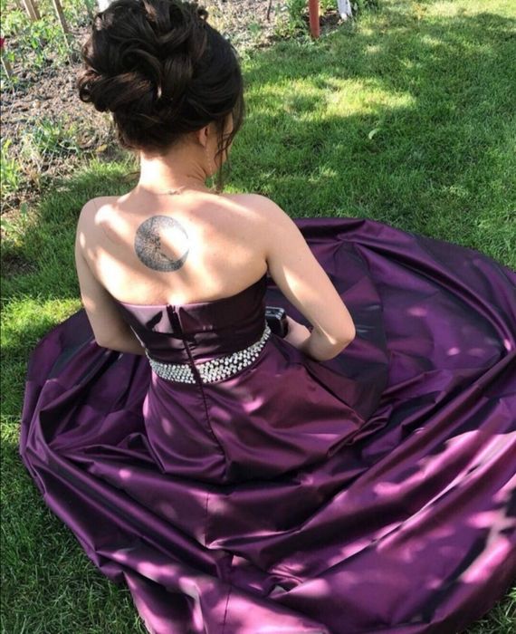 Официална бална рокля с хамелеонов ефект от Турски дизайнер