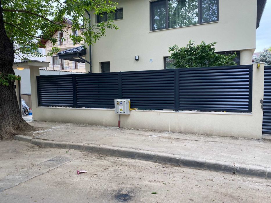 Jaluzele gard Aluminiu 0.7 dublu vopsite - Produse top