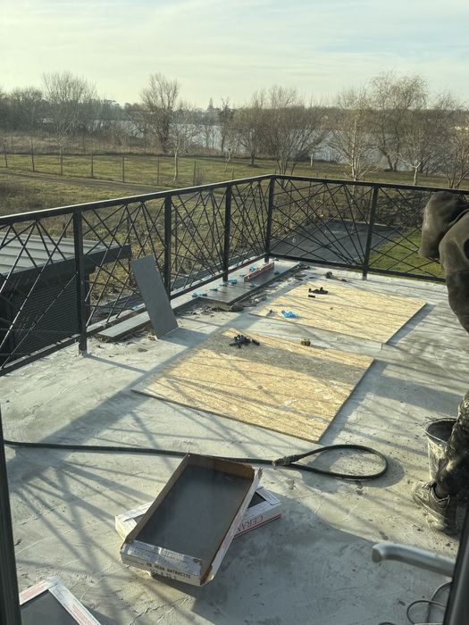 Balustrada terasa model Spider