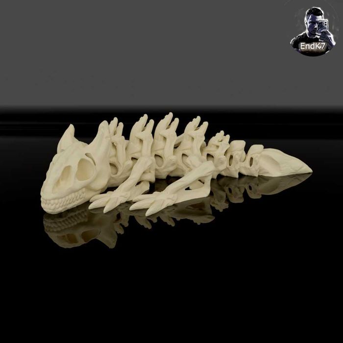 Брелок - "скелет дракона"