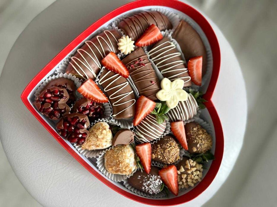 Клубника в шоколадн Актобе,букеты