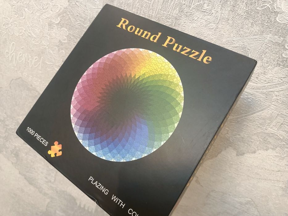 Круглый пазл 1000 шт