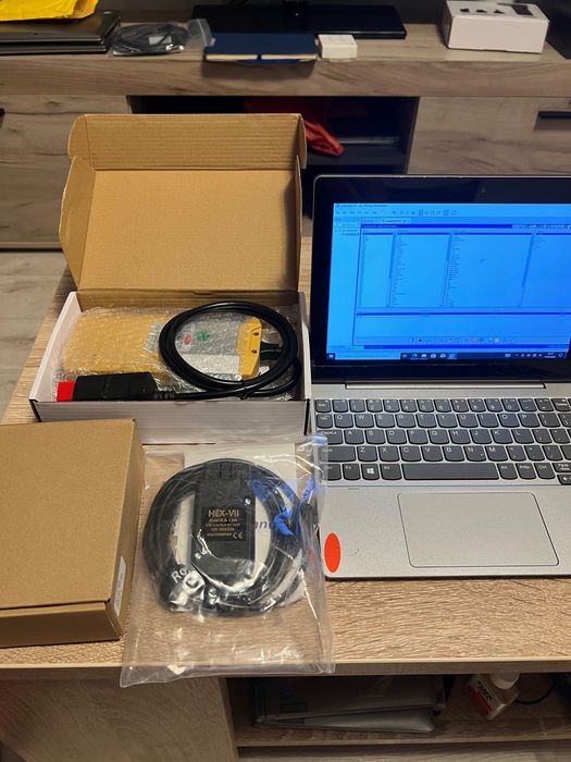 Kit tableta / laptop  Lenovo D330 + tester / diagnoză delphi 2021 + VCDS 2025
