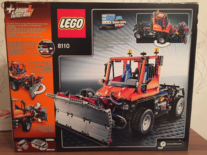 Ново Лего Техник 8110 - Камион Mercedes, Lego Technic Unimog U400