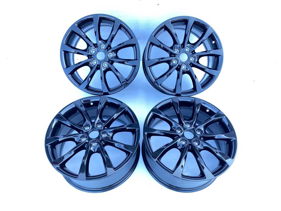 Jante noi R18 originale Renault Megane lll 3 RS negru lucios