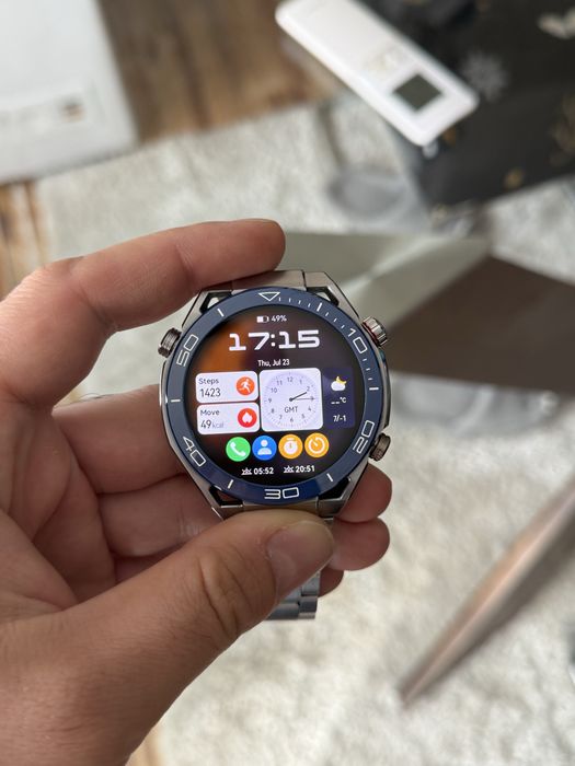 Huawei Watch Ultimate Blue Titanium