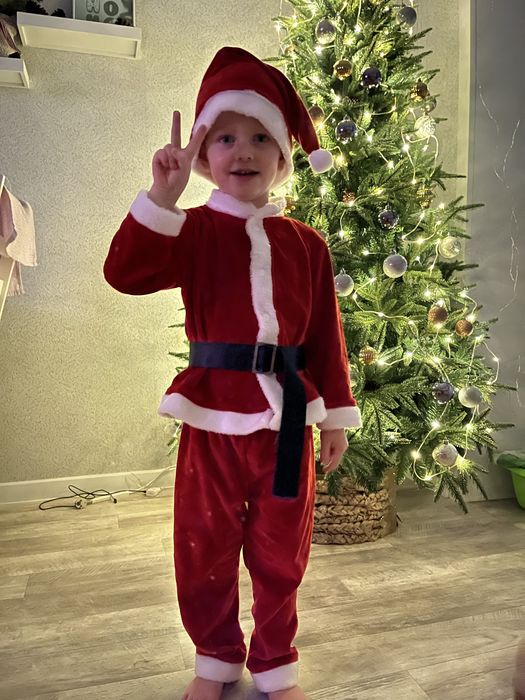 Детский костюм дед мороз