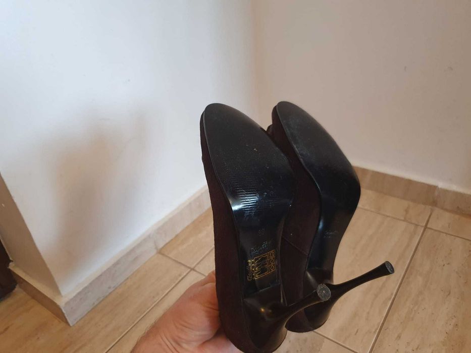 Pantofi dama Coryllus Guban marimea 36 piele eveniment