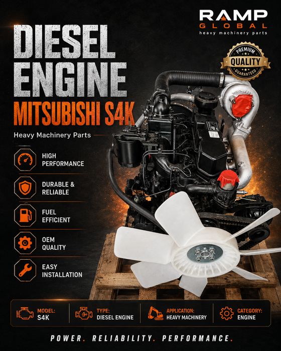 Двигатель Mitsubishi S4K