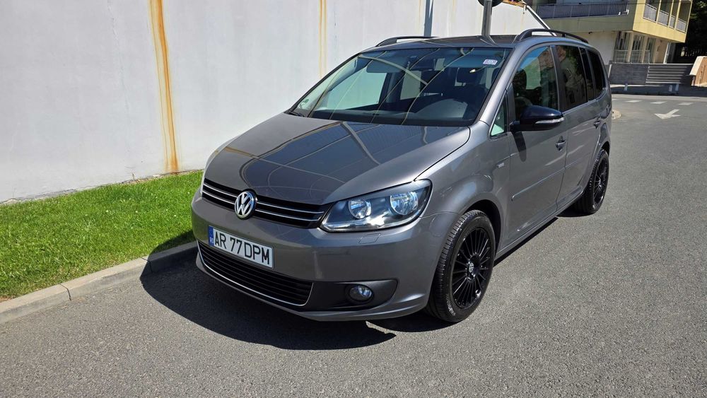 Vand/Schimb/Rate VW Touran 2013 Match automat inmatriculat RO KeyLess, Virtual Cockpit, Android, camera, LED, piele incalzire scaune webasto jante AEZ