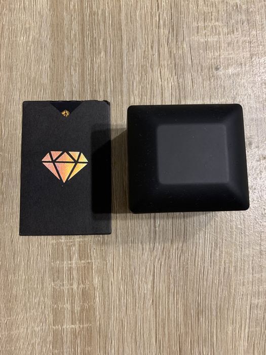 Inel de logodna din aur alb cu diamante