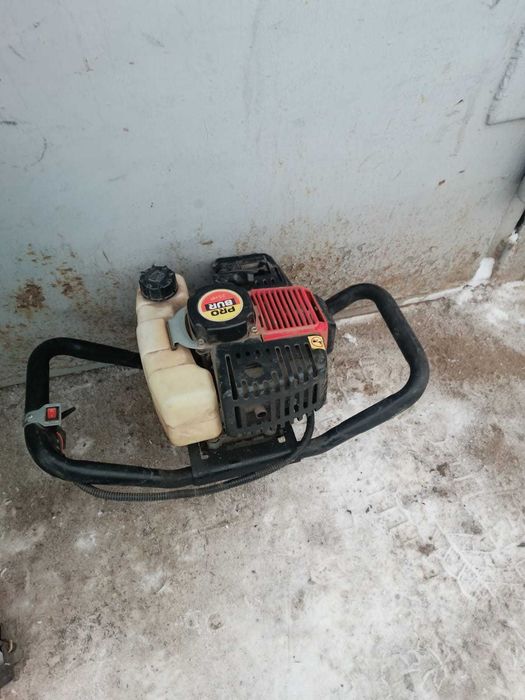 мотобур для льда и грунта