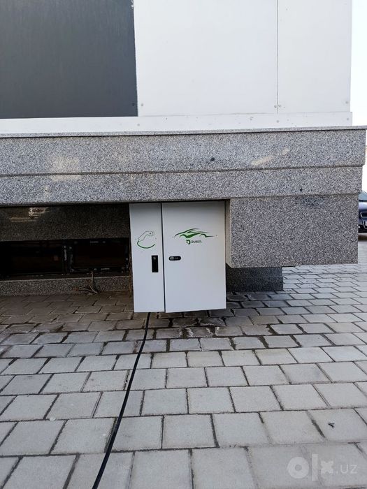 Установка зарядного устройства 7кв- 2kw для  электромобилья
