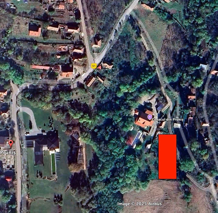 Particular - Teren Intravilan 1415 mp, panorama deosebita langa Cluj Comuna Ciurila