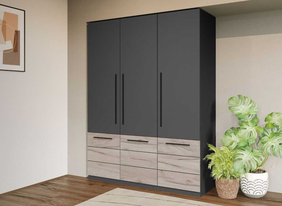 Set Dormitor Gri Noce C7 - Transport Gratuit in 4-10 zile