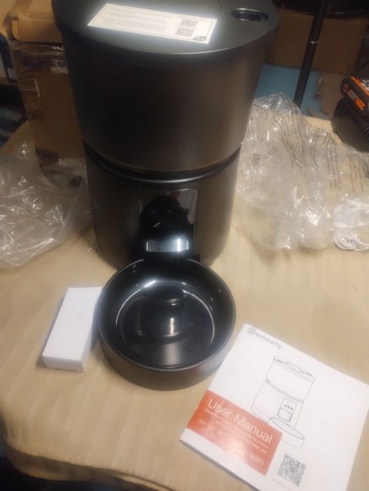 WiFi автоматична хранилка за котки - 2.4G/5G APP Control Дозатор за ку