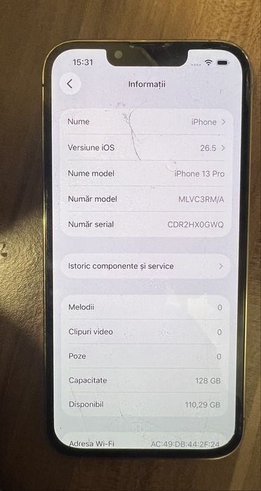 Apple iphone  13 pro gold