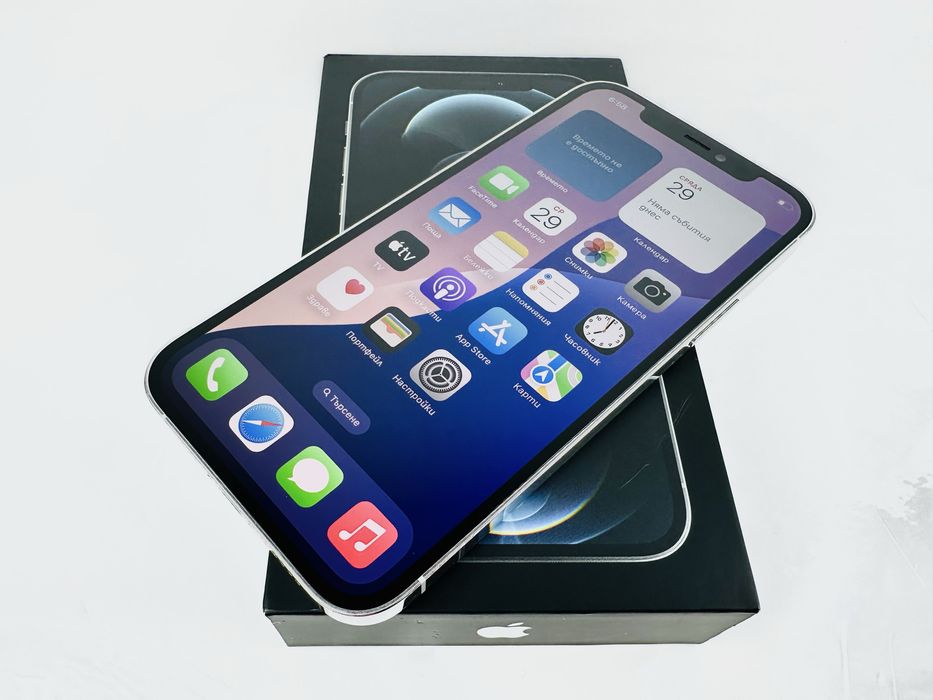 Apple iPhone 12 Pro 128GB Silver 100% Батерия! Гаранция!