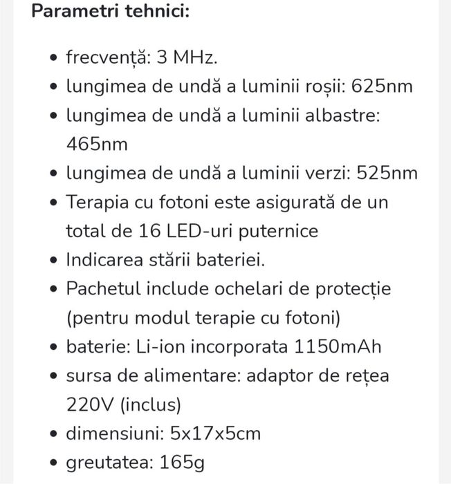 Dispozitiv estetic de intinerire a tenului  DRAKEFOR DKF-480