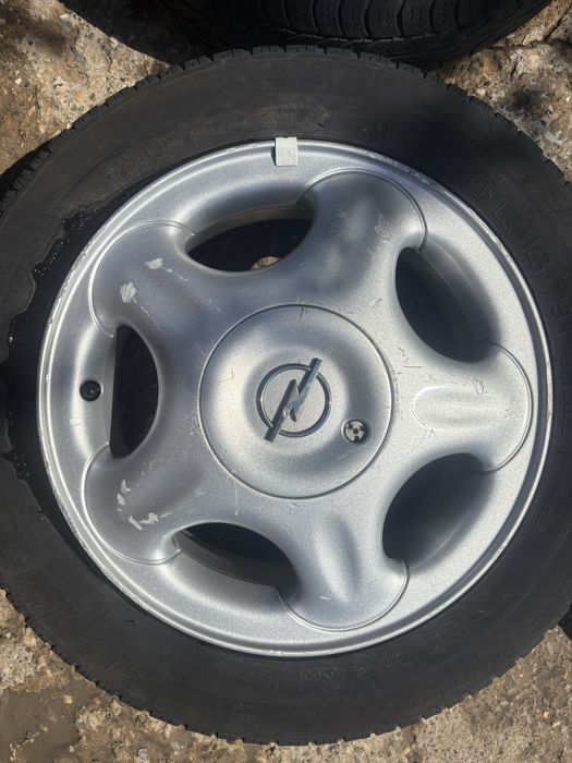 4 броя Алуминиеви джанти за Опел / Opel с гуми “ 14 - ки