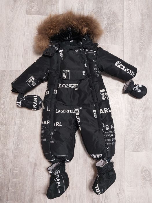 Отдам комбенизон зимний 74см