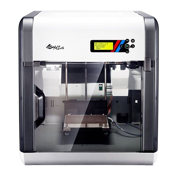 3D Принтер XYZprinting da Vinci 2.0A Duo + 3× ABS филамента (подарък)