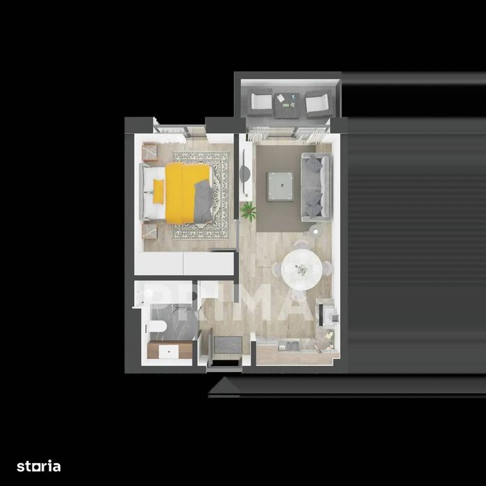 Apartament 2 Camere | Finisat | Prima Urbana - Str. Tudor Vladimirescu — fotografia 1