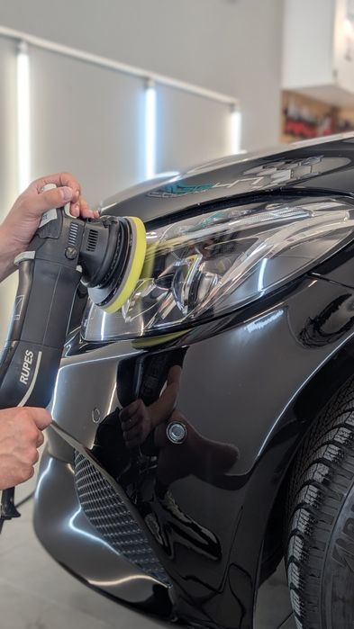 Полиране на фарове. Защитно PPF фолио