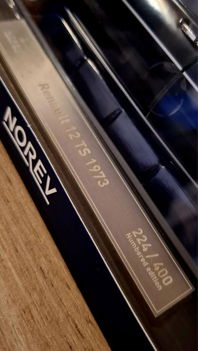 Renault 12 TS 1973, NOREV, 1:18 Negru NOU