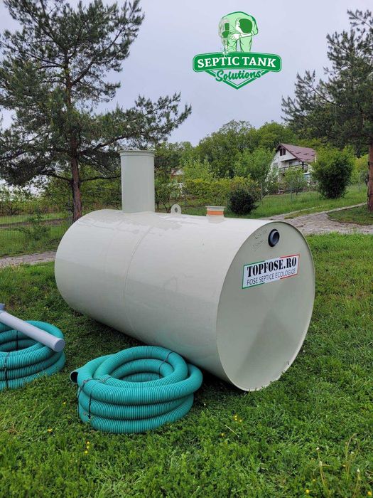 Fosa Septica STRONG 5000L cu Perete GROS + Ranforsari + GARANTIE!