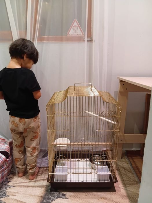 Продам клетку для попугаев