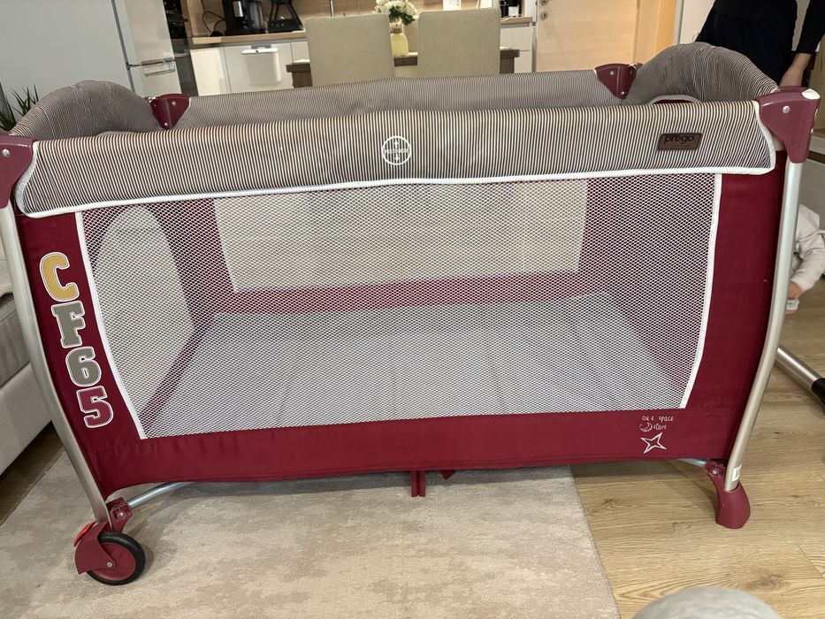 Бебешка кошара Prego + нов матрак