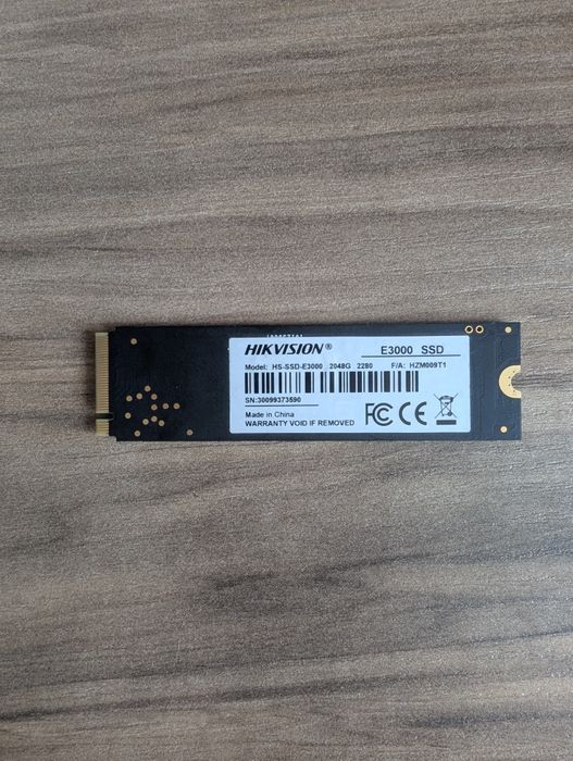 SSD диск объемом 2Тб