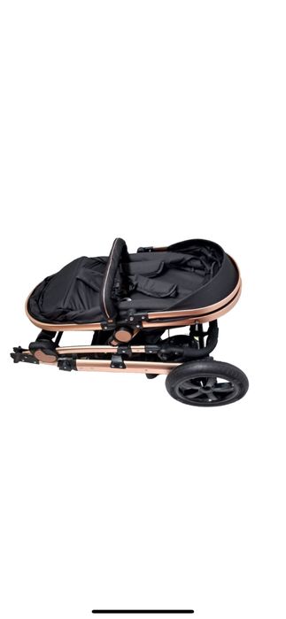 Cărucior 3în1 BabyDary Negru