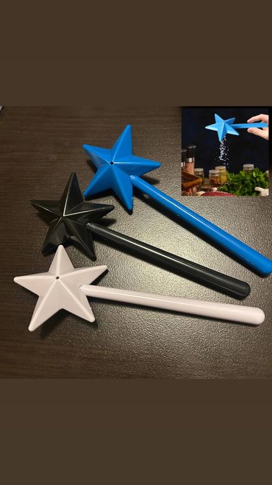 3 брой Солница във формата на вълшебна пръчица