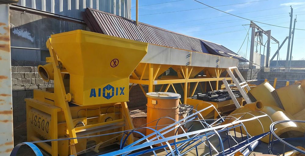 Бетонный завод AJ25(25м3/ч) есть в наличии
